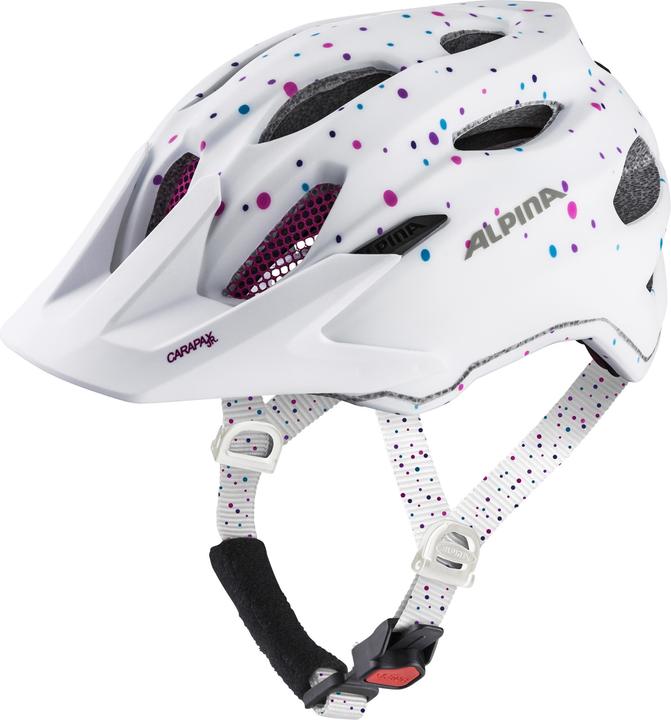 White polka dots