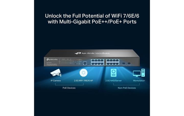Actual product image TP-Link Omada SG3218XP-M2 (18 Ports)