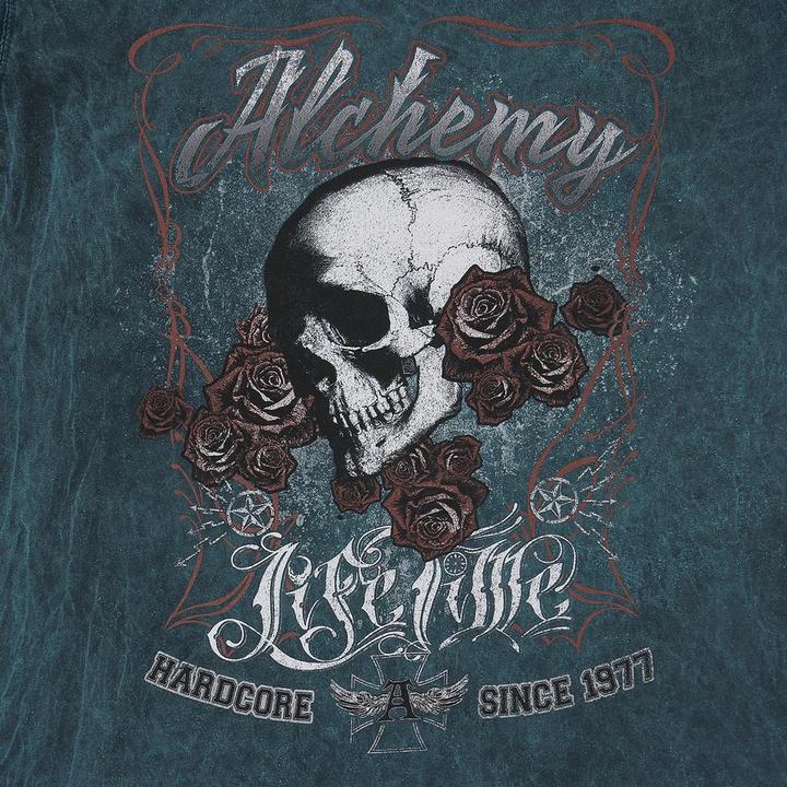 Actual product image Alchemy Mens Life Thorns T-Shirt (S)