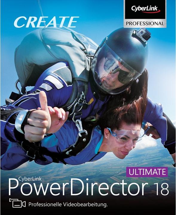 Produktbild CyberLink PowerDirector 18 Ultimate (1 User, unbegrenzt)