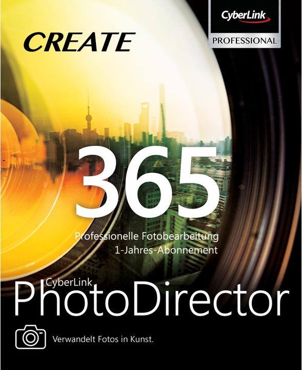 CyberLink PowerDirector 365 (1 User, 1 Devices/Users, 12 months)
