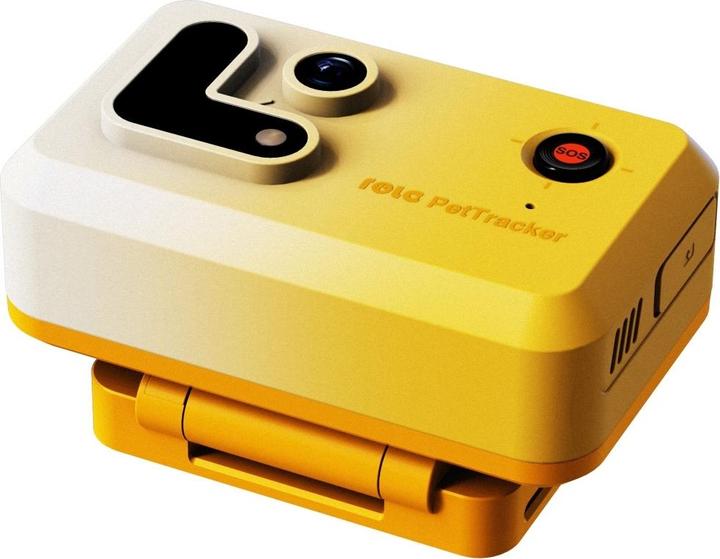 Enabot Rola PetTracker – Hunde-Tracker mit eingebauter Kamera – Gelb