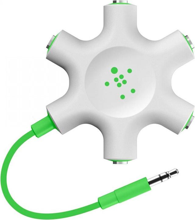 Image du produit Belkin Distributeur De Jack Rockstar 5x (Répartiteur de casque d'écoute)