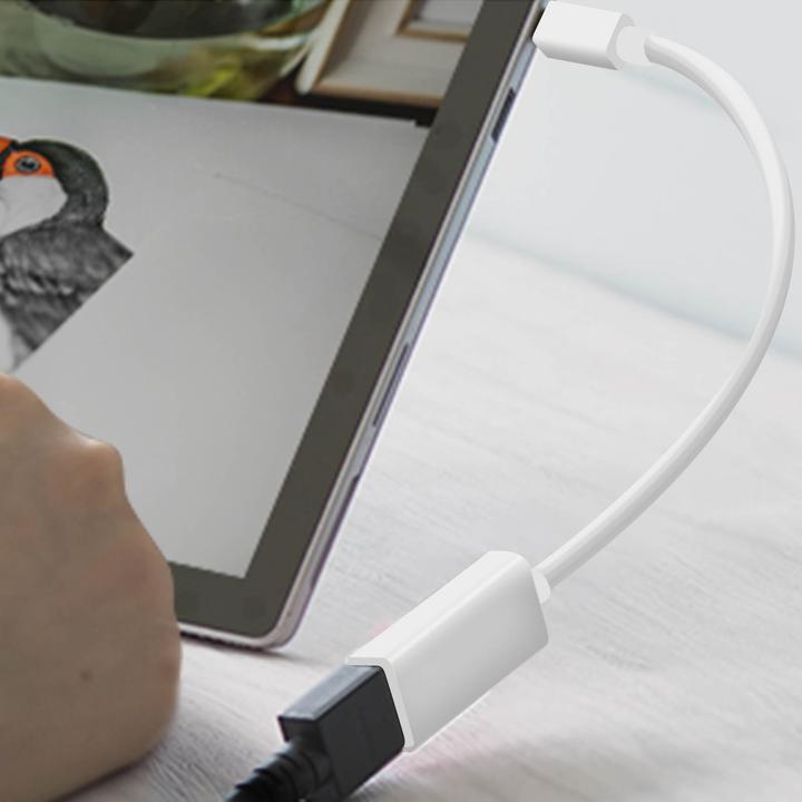 Image du produit LinQ Adaptateur / Câble vidéo Câble Mini DisplayPort vers HDMI Câble vidéo par - Blanc (0.15 m, DisplayPort)