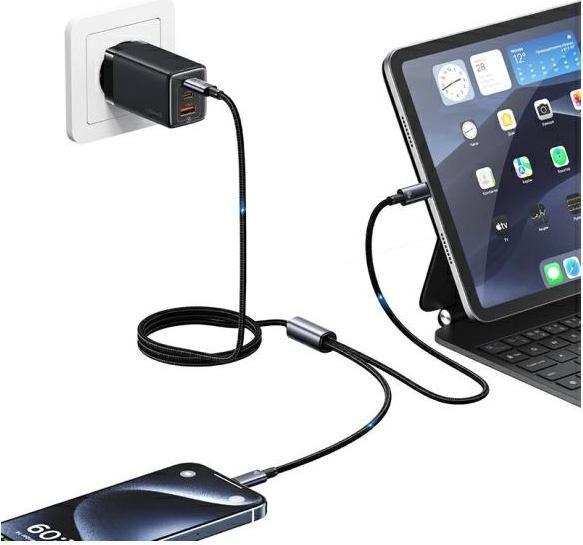 Produktbild Usams 2 in 1 USB - C (1.20 m, USB 2.0)