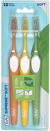 Produktbild TePe Supreme Soft Toothbrush Soft 3Pcs Mix (Weich, 3 x)