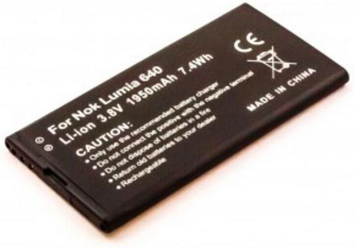 CoreParts Cellulare - Batteria - Li-Ion - 2500 mAh (Accumulatore di carica elettrica, Microsoft Lumia 640)