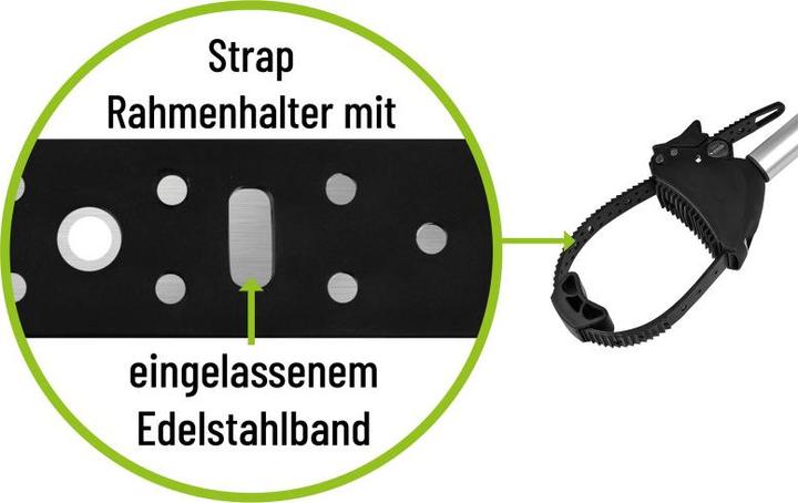 Produktbild Eufab Verstellbarer Strap-Rahmenhalter 40cm