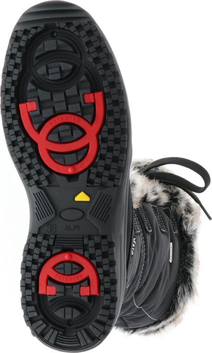 Produktbild Vista Damen Snowboots Winterstiefel EISKRALLEN schwarz (37)