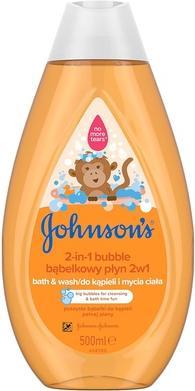 Johnsons JOHN BABY Bubble bąbelkowy płyn 2w1 500ml.