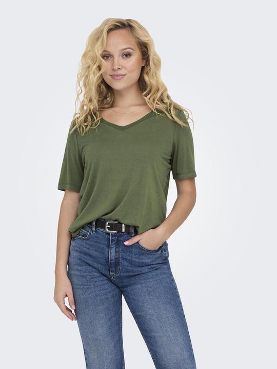 Image du produit Only Coupe normale Top col V (M)