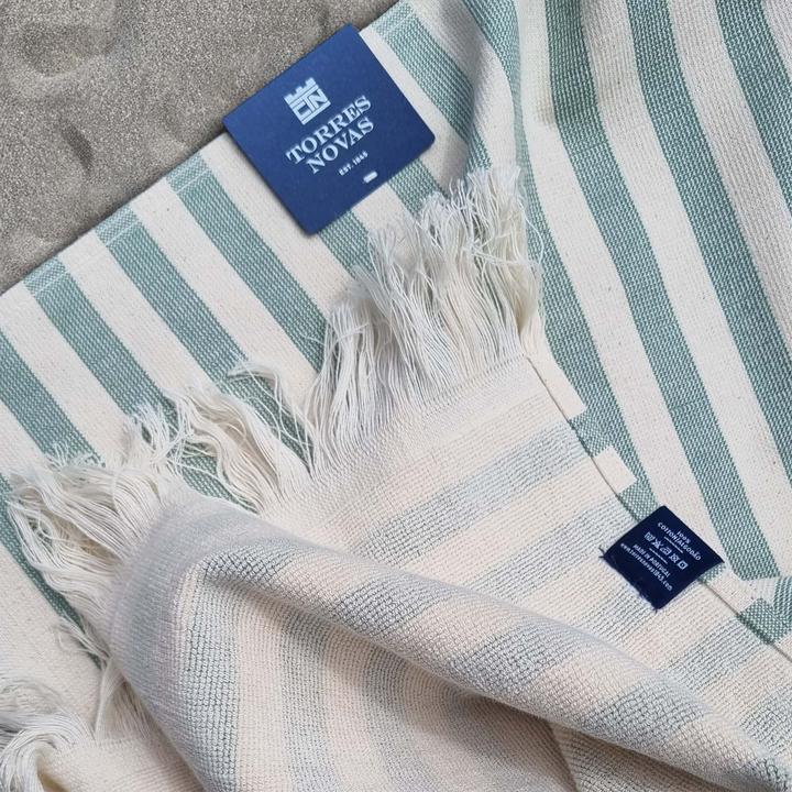 Actual product image Torres Novas Beach towel Barra green (100 x 180 cm)