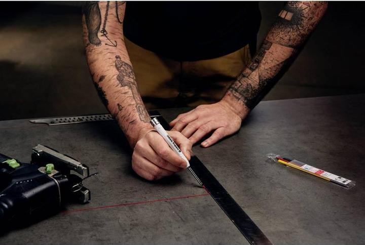 Produktbild Edding DIY Baumarker Graphit 4-8880-8881 Tieflochmarker Grau, Weiss 1 Set (Grau, Weiss, 1 x)