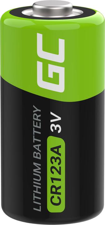 Produktbild GreenCell Lithium CR123A 3V 1400mAh Battery - Batterie - CR 123A/CR 17345 (1 Stk., CR123A, 1400 mAh)