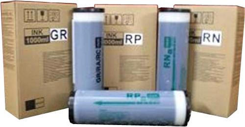 Produktbild riso S4841E - Tinte auf Pigmentbasis - Schwarz - Multi pack - RZ 970 - RZ 977 - MZ 97 (BK)