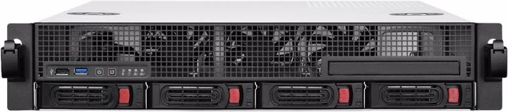 Actual product image Silverstone RM21-304 - rack mount - 2U - micro ATX - without power supply (ATX / PS/2)