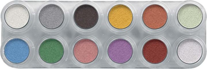 Actual product image Grimas Eyeshadow Palette P1 Pearl (Palette 12 P1 Pearl)