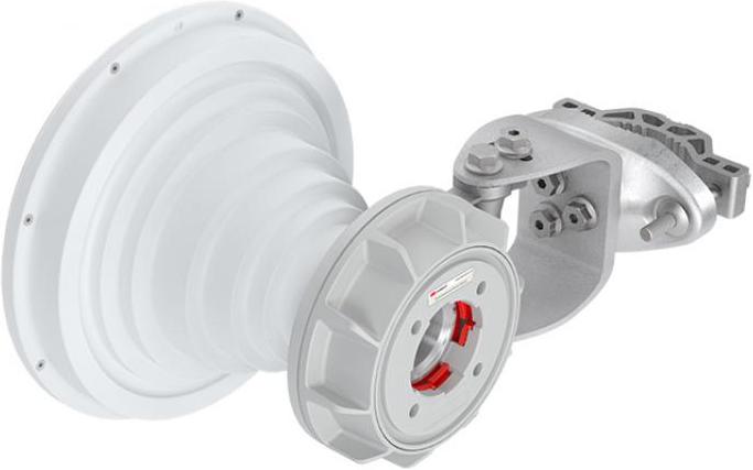 Actual product image RF-Elements HG3-TP-S40 - 16.2 dBi - 5.18 - 6.4 GHz - 40° - 40° - Horn antenna - TwistPort (16.20 dB)