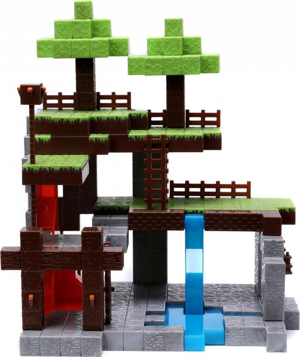 Actual product image Jada Minecraft Nano Scene Overworld