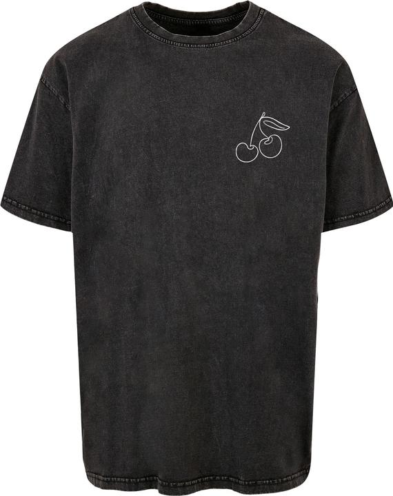 Actual product image Merchcode Cherry Acid Washed Oversize Tee - 112737 (XL)