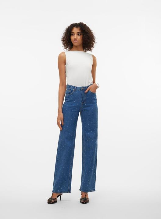 Produktbild Vero Moda VMTESSA Hohe Taille Weit geschnitten Jeans Weit geschnitten (W29/L34)