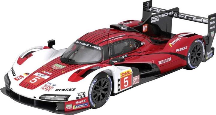 Immagine prodotto Bburago Modellino di Porsche 963 LeMans '23 #5 in scala 1:24