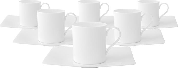 Actual product image Villeroy & Boch Modern Grace coffee cups with saucers (170 ml, 6 x)