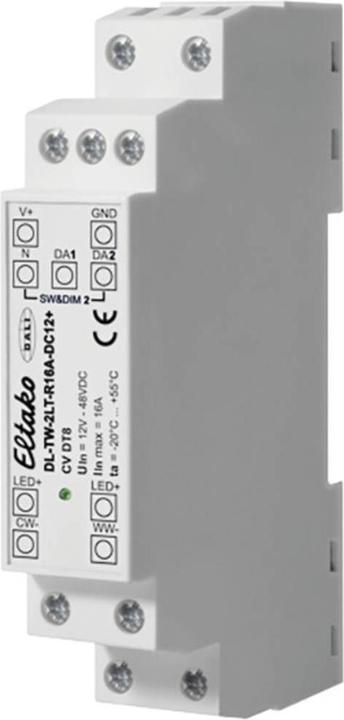 Eltako DL-TW-2LT-R16A-DC12+ LED-Dimmer DIN-Schiene, Hutschiene