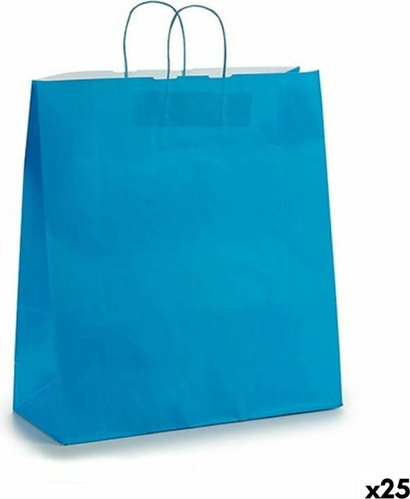 Produktbild Pincello Papiertaschen Blau 16 x 57,5 x 46 cm (25 Stück)