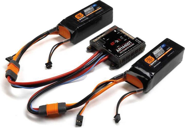 Image du produit Spektrum AR14400T Récepteur de télémétrie PowerSafe 14 canaux