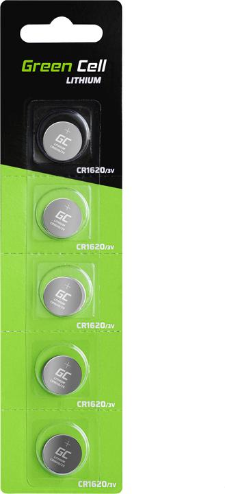 Produktbild GreenCell 5x Lithium CR1620 3V 70mAh Batteries - Batterie - CR1620 (1 Stk., CR1620, 70 mAh)