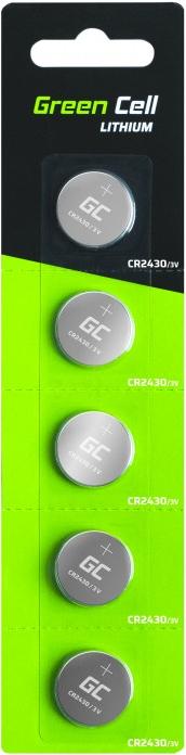 Produktbild GreenCell Blister 5x BatteryLitowa CR2430 3V 290mAh - Batterie - CR2430 (5 Stk., CR2430, 290 mAh)