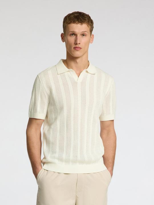 Produktbild Selected Homme 100% Baumwoll Polohemd aus Strick (XL)