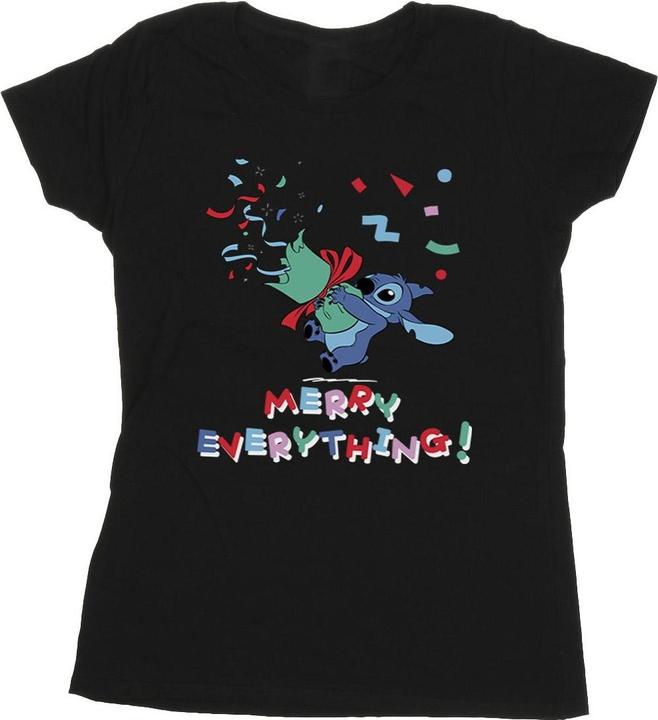 Produktbild Disney Lilo And Stitch Stitch Merry Everything TShirt (S)