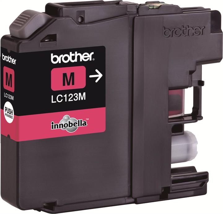 Actual product image Brother LC123M - High Yield - Magenta (M)