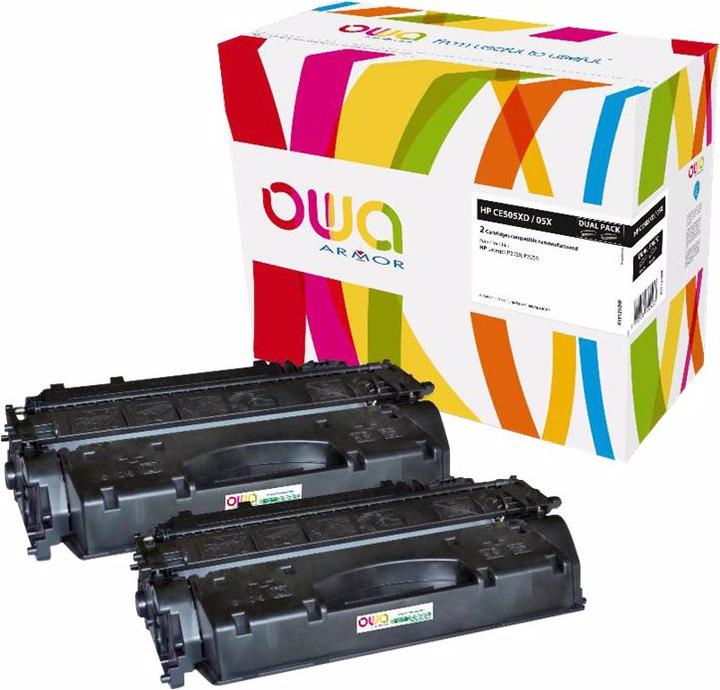 Actual product image Armor OWA OWA - 2-pack - black - compatible - toner cartridge (FC)