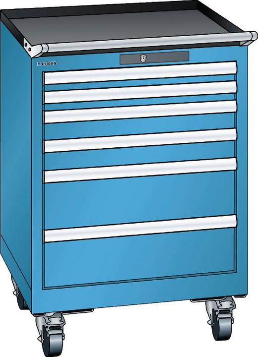 Produktbild Lista Schubladenschrank, fahrbar (6 x)