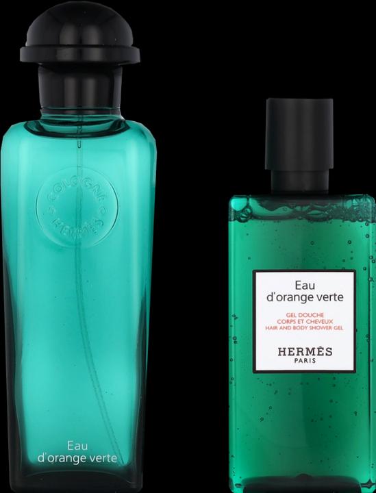 Produktbild Hermès Hermes Paris Eau D'orange Verte EdC 100ml Spray Gel De Baño 80ml (Parfum set)