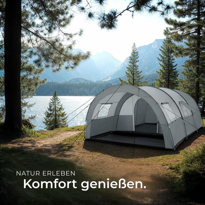 Actual product image tectake Roskilde (Tunnel tent, 7.50 kg, 6 persons)