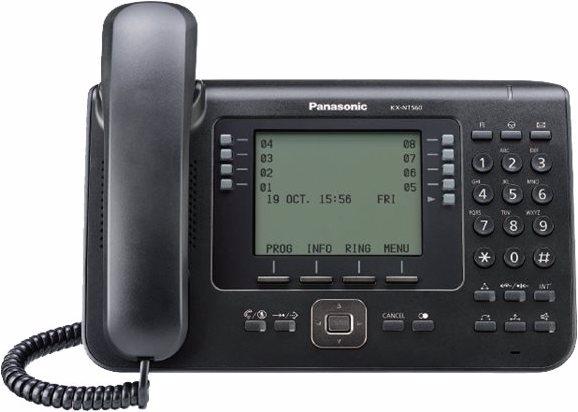 Produktbild Panasonic KX-NT560-B - VoIP-Telefon - MGCP, RTP