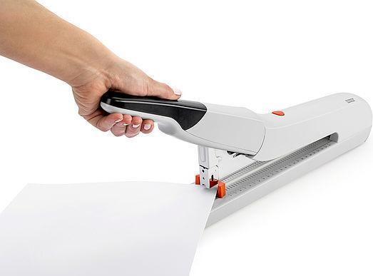 Produktbild Novus Heftgerät B56XL hellgrau-schwarz (170 Blätter)
