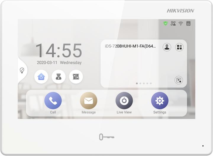 Actual product image Hikvision DS-KH9310-WTE1 - Tablet (1024 x 600 pixels)