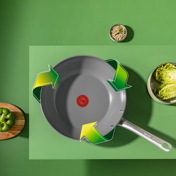 Actual product image Tefal Renew+ Ceramic wokpan (28 cm, Wok, Ceramic)