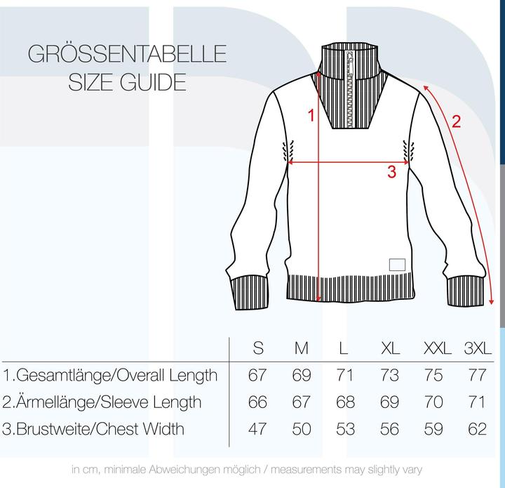 Image du produit Solid Philostrate Pull En Grosse Maille À Col Camionneur Pull-Over Pour Homme 100% Coton Avec Fermet (M)