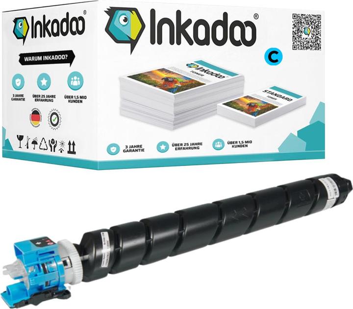 Image du produit Inkadoo Toner compatible avec Kyocera 1T02RMCNL0 / TK-8525C toner, cyan cyan (C)