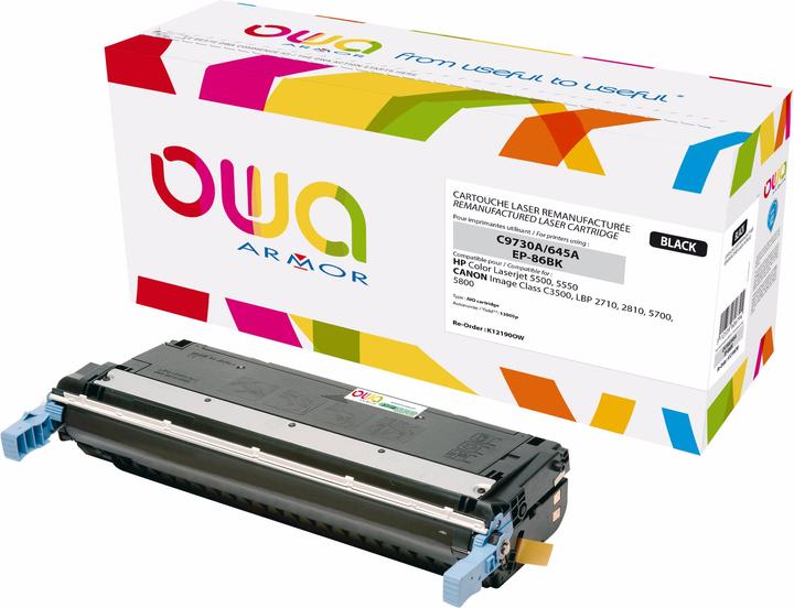 Armor OWA Schwarz - kompatibel - Tonerpatrone - für HP Color LaserJet 5500 (BK)