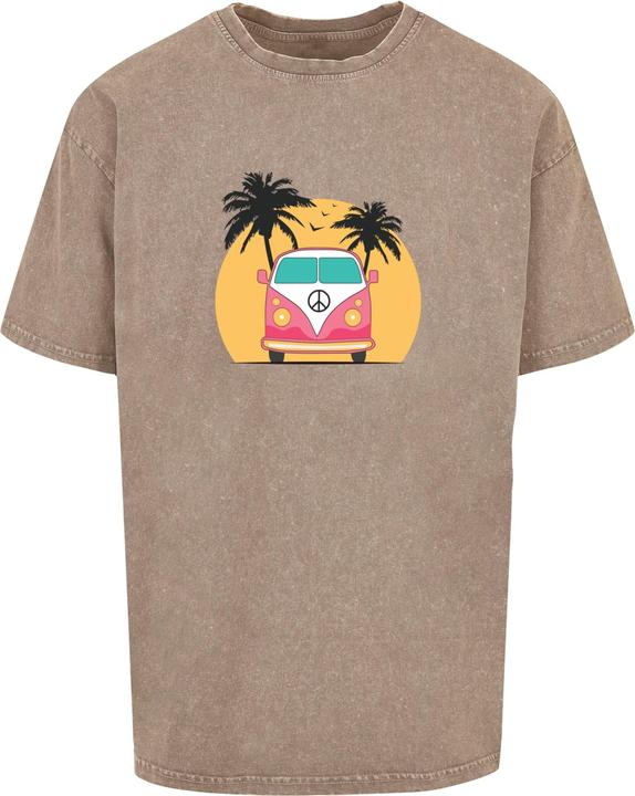 Actual product image Merchcode Summer - Van Acid Washed Oversize Tee - 112603 (XS)