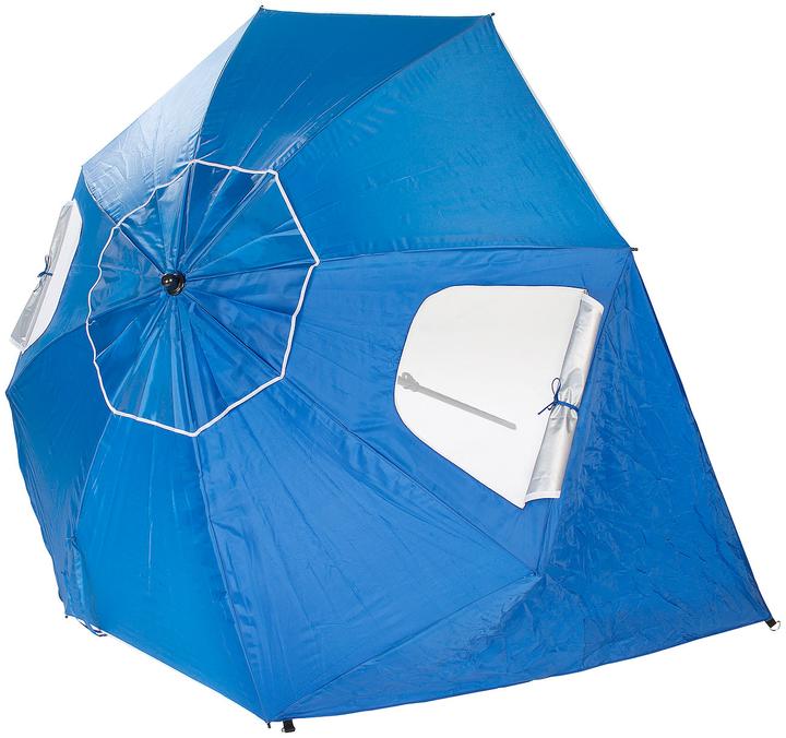 Produktbild Infactory 2in1-Sonnenschirm und Strandmuschel (1.60 m)
