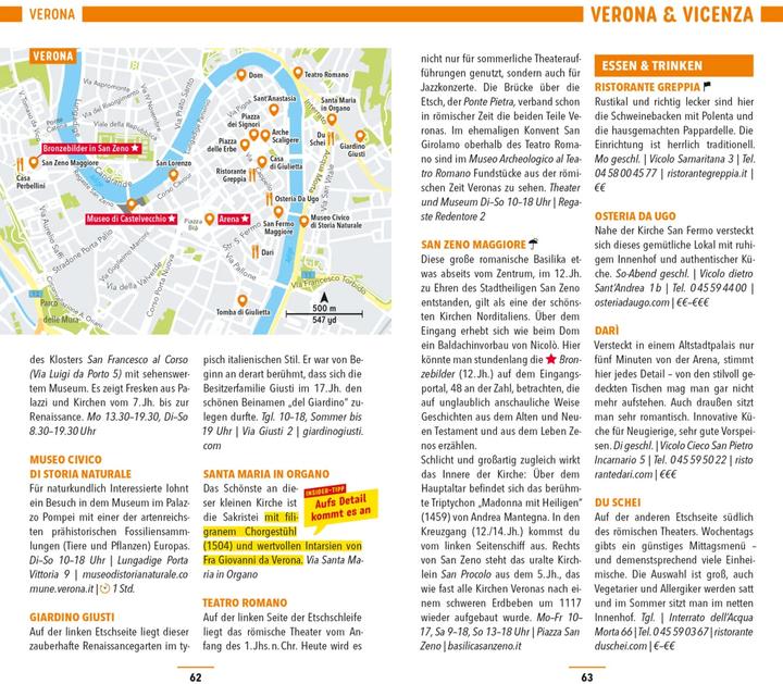 Actual product image Reiseführer Venetien & Friaul, Verona, Padua, Triest (German, Kirstin Hausen, Stefan Maiwald, Bettina Dürr, 2023)