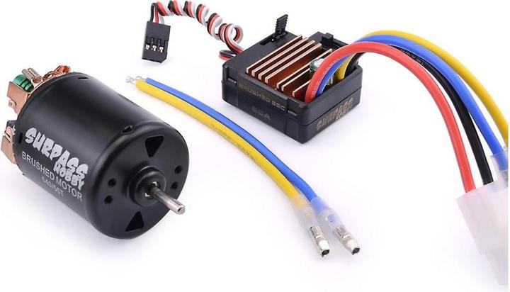 Image du produit Surpass Hobby SURPASS 540 3-Slot 80T 15900 RPM w/ 60A ESC combo
